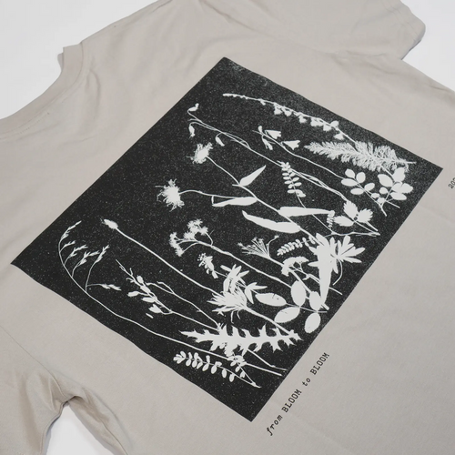 25_Merch_CyanotypeTshirt_BONE_BackCloseUp