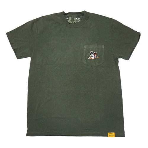 Mallard Reaction T Shirt - Moss